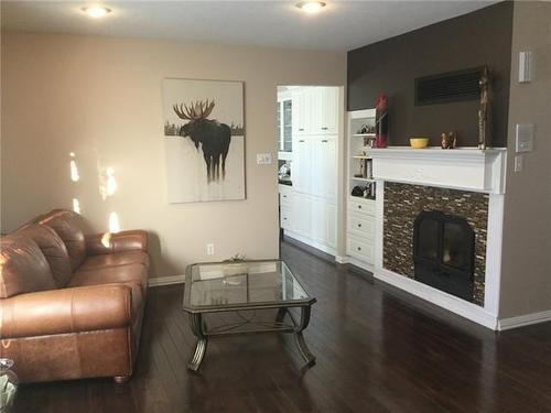 66558 663 Highway, Lac La Biche, AB - Indoor Photo Showing Living Room With Fireplace
