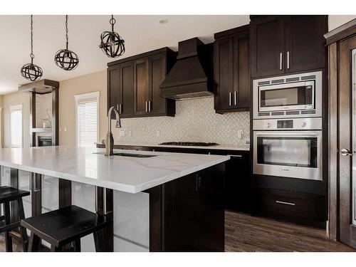 220 Siltstone Place, Fort Mcmurray, AB - Indoor Photo Showing Kitchen With Upgraded Kitchen
