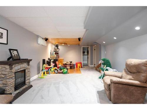 152 Cruickshank Road, Fort Mcmurray, AB - Indoor With Fireplace