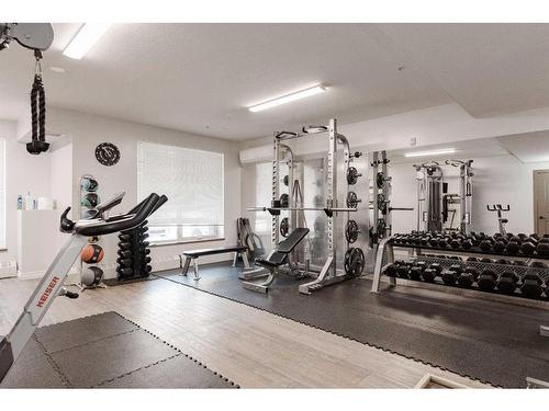 115-136B Sandpiper Road, Fort Mcmurray, AB - Indoor Photo Showing Gym Room