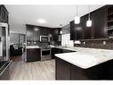 225 Crown Creek Lane, Fort Mcmurray, AB  - Indoor Photo Showing Kitchen With Stainless Steel Kitchen With Upgraded Kitchen 