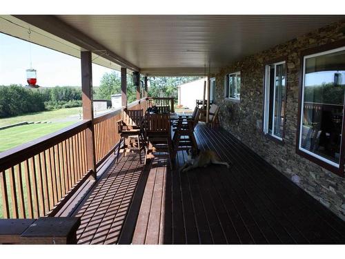 67305 144A Range Road, Lac La Biche, AB - Outdoor With Deck Patio Veranda With Exterior