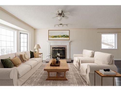 260 Bacon Place, Fort Mcmurray, AB - Indoor Photo Showing Living Room With Fireplace