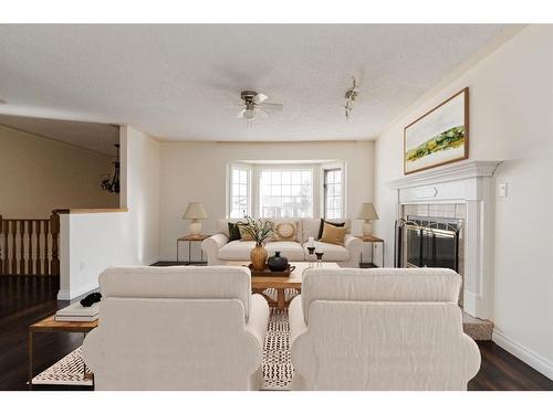 260 Bacon Place, Fort Mcmurray, AB - Indoor Photo Showing Living Room With Fireplace