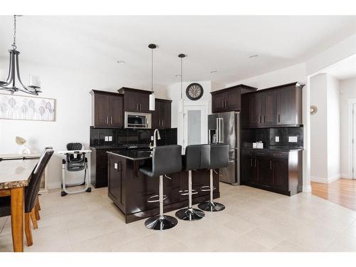 108 Crane Rise, Fort Mcmurray, AB - Indoor Photo Showing Kitchen With Stainless Steel Kitchen With Upgraded Kitchen