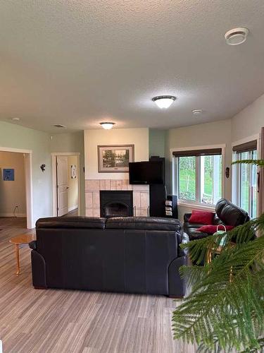 67325, 834 Churchill Park Road, Rural Lac La Biche County, AB - Indoor Photo Showing Living Room With Fireplace