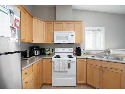 197 Crown Creek, Fort Mcmurray, AB - Indoor Photo Showing Kitchen With Double Sink