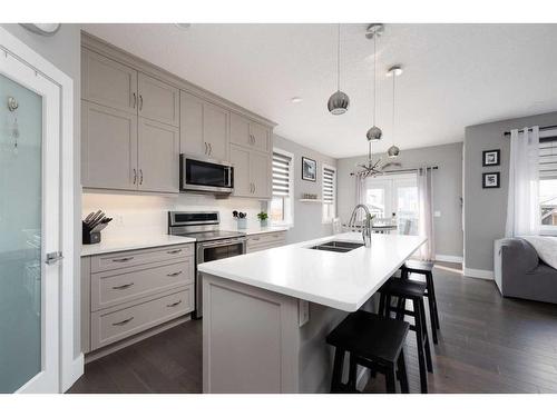 115 Airmont Court, Fort Mcmurray, AB - Indoor Photo Showing Kitchen With Double Sink
