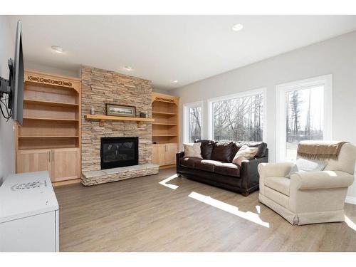 143 Berard Crescent, Fort Mcmurray, AB - Indoor Photo Showing Living Room With Fireplace