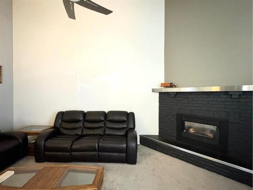 191 Cochrane Crescent Nw, Fort Mcmurray, AB - Indoor Photo Showing Living Room With Fireplace