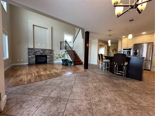 288 Fireweed Crescent, Fort Mcmurray, AB - Indoor With Fireplace