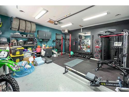 180 Merganser Crescent, Fort Mcmurray, AB - Indoor Photo Showing Gym Room