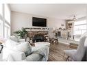 101 Beaconsfield Road, Fort Mcmurray, AB  - Indoor Photo Showing Living Room With Fireplace 