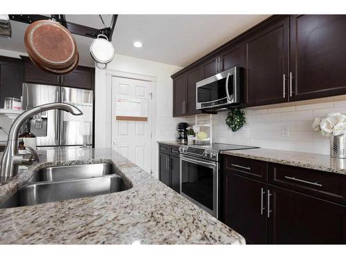 244 Gravelstone Road, Fort Mcmurray, AB - Indoor Photo Showing Kitchen With Double Sink With Upgraded Kitchen