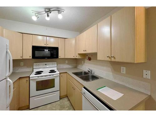 2107-200 Lougheed Drive, Fort Mcmurray, AB - Indoor Photo Showing Kitchen With Double Sink