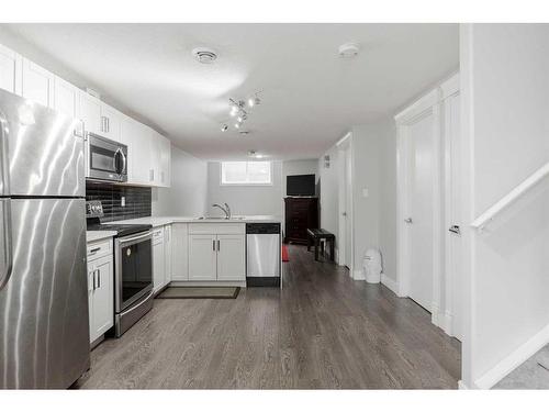 160 Chalifour Street, Fort Mcmurray, AB - Indoor Photo Showing Kitchen With Stainless Steel Kitchen With Double Sink