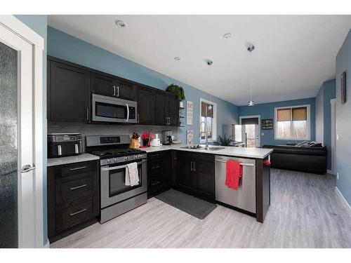 224 J.W. Mann Drive, Fort Mcmurray, AB - Indoor Photo Showing Kitchen With Stainless Steel Kitchen