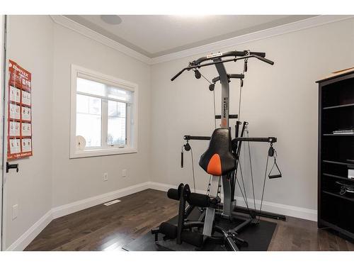 122 Comfort Cove, Fort Mcmurray, AB - Indoor Photo Showing Gym Room