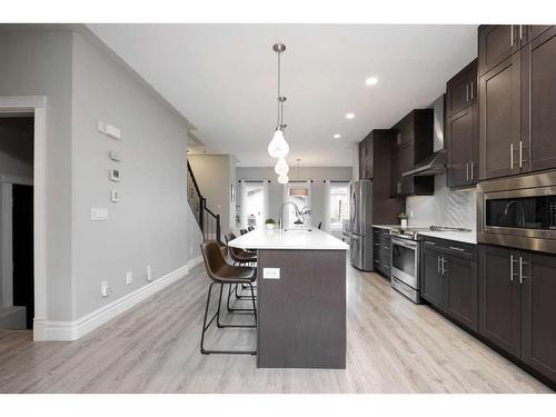244 Warren Way, Fort Mcmurray, AB - Indoor Photo Showing Kitchen With Upgraded Kitchen
