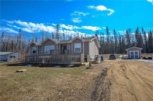 122 Woodward Crescent, Anzac, AB - Outdoor With Deck Patio Veranda