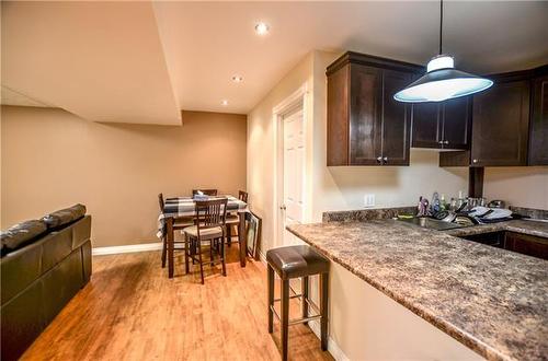 122 Woodward Crescent, Anzac, AB - Indoor Photo Showing Kitchen With Double Sink