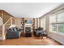 132 Waxwing Rise, Fort Mcmurray, AB  - Indoor Photo Showing Living Room With Fireplace 