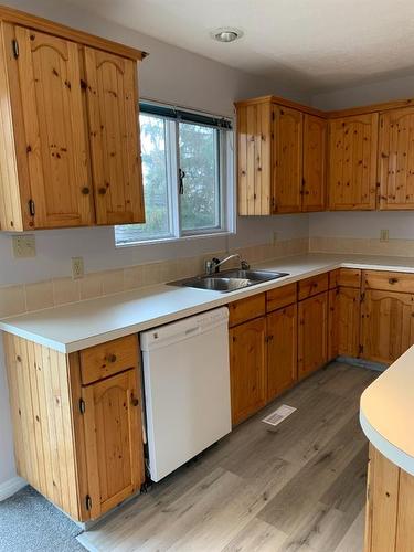 9103 97 Avenue Avenue, Lac La Biche, AB - Indoor Photo Showing Kitchen With Double Sink