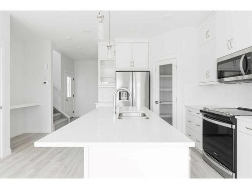 113 Hodgins Avenue, Fort Mcmurray, AB - Indoor Photo Showing Kitchen With Double Sink With Upgraded Kitchen