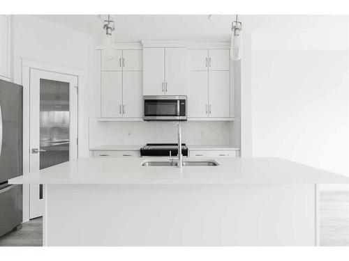 113 Hodgins Avenue, Fort Mcmurray, AB - Indoor Photo Showing Kitchen With Double Sink