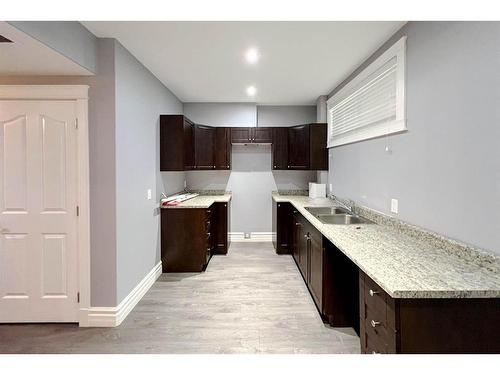 240 Fireweed Crescent, Fort Mcmurray, AB - Indoor Photo Showing Kitchen With Double Sink