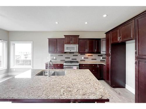 240 Fireweed Crescent, Fort Mcmurray, AB - Indoor Photo Showing Kitchen With Double Sink