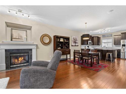 261 Hawthorn Way, Fort Mcmurray, AB - Indoor Photo Showing Living Room With Fireplace