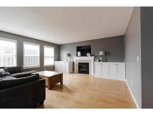 339 Warren Road, Fort Mcmurray, AB - Indoor Photo Showing Living Room With Fireplace