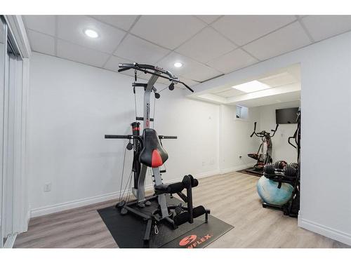 154 Maclaren Crescent, Fort Mcmurray, AB - Indoor Photo Showing Gym Room