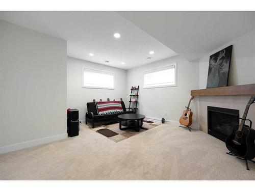 109 Pearson Drive, Fort Mcmurray, AB - Indoor With Fireplace