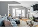 251 Atkinson Lane, Fort Mcmurray, AB  - Indoor Photo Showing Living Room With Fireplace 