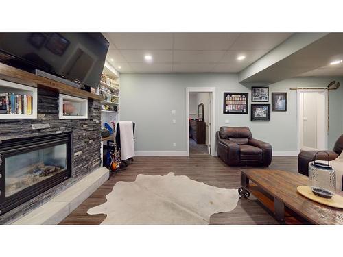 205 Elm Street, Fort Mcmurray, AB - Indoor With Fireplace