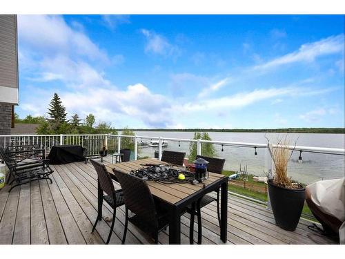 256 Shady Lane, Rural Athabasca County, AB - Outdoor With Body Of Water With Deck Patio Veranda