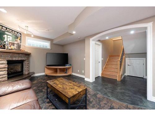 143 Laffont Way, Fort Mcmurray, AB - Indoor With Fireplace