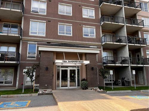 312-136A Sandpiper Road, Fort Mcmurray, AB - Outdoor With Balcony With Facade