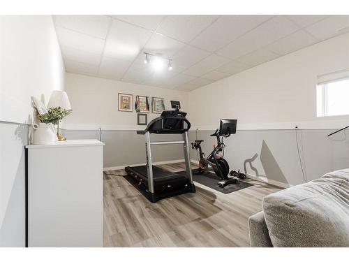 7104 Hughes Avenue, Fort Mcmurray, AB - Indoor Photo Showing Gym Room