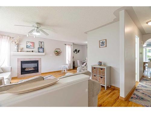 145 Brachett Crescent, Fort Mcmurray, AB - Indoor Photo Showing Other Room With Fireplace