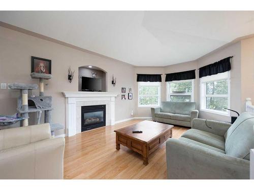 140 Waniandy Way, Fort Mcmurray, AB - Indoor Photo Showing Living Room With Fireplace