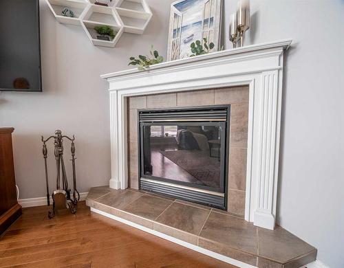129 Paulson Street, Fort Mcmurray, AB - Indoor With Fireplace