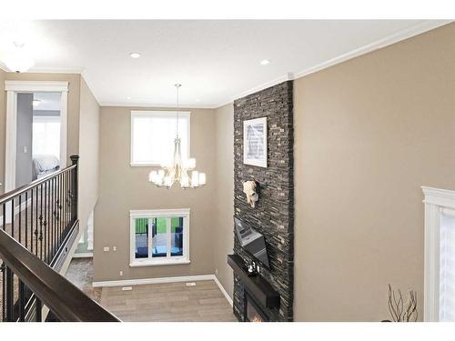 635 Heritage Drive, Fort Mcmurray, AB - Indoor Photo Showing Other Room With Fireplace