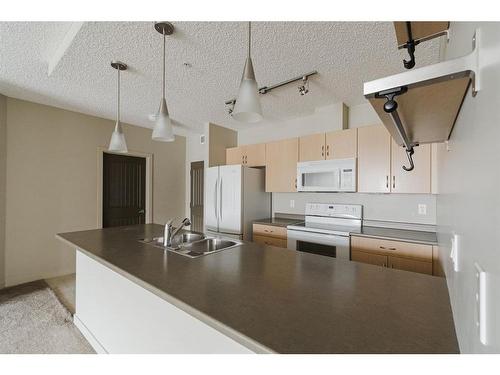 403-136C Sandpiper Road, Fort Mcmurray, AB - Indoor Photo Showing Kitchen With Double Sink