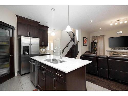 157 Coniker Crescent, Fort Mcmurray, AB - Indoor Photo Showing Kitchen With Double Sink