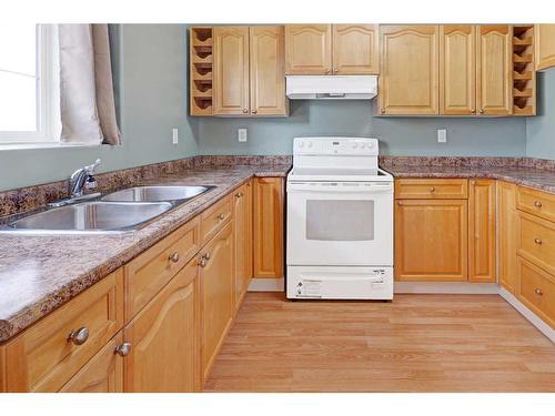 236 Tundra Drive, Fort Mcmurray, AB - Indoor Photo Showing Kitchen With Double Sink