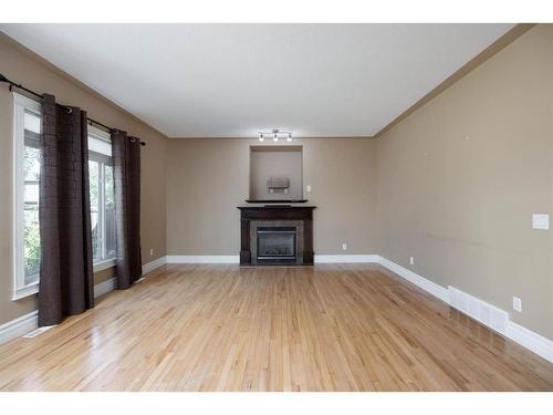 108 Wild Rose Street, Fort Mcmurray, AB - Indoor Photo Showing Living Room With Fireplace