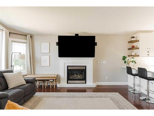 101 Lanauze Street, Fort Mcmurray, AB - Indoor Photo Showing Living Room With Fireplace